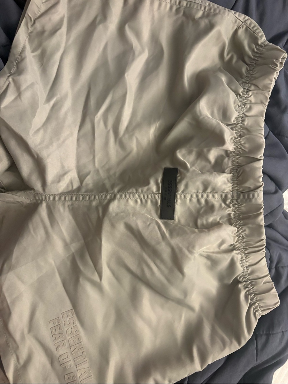 Essentials Women’s Light Cream Puffer shorts